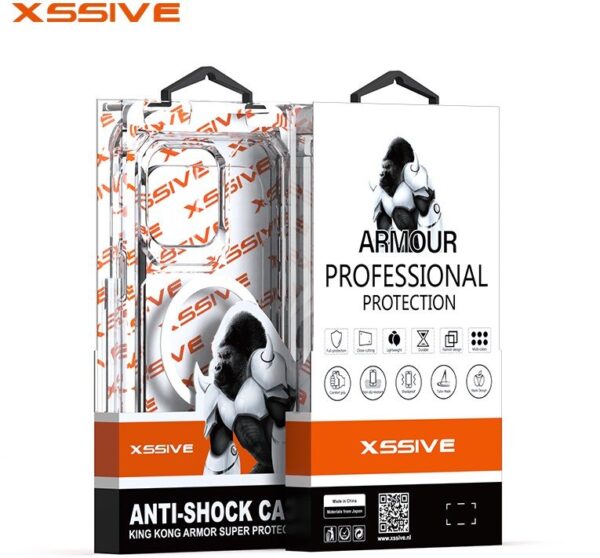 IPhone 14 Pro, magsafe transparant anti-shock case - Xssive