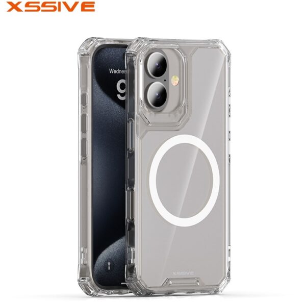IPhone 16, magsafe transparant anti-shock case - Xssive - Afbeelding 3