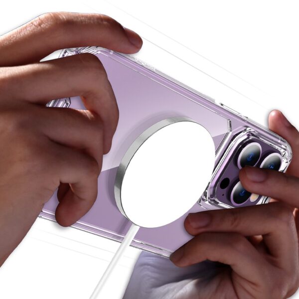IPhone 16 Plus, magsafe transparant anti-shock case - Xssive - Afbeelding 6