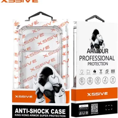 IPhone 17, transparant anti-shock case – Xssive